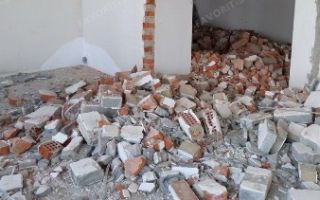 Основные методы демонтажа стен