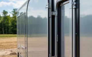 Как петли влияют на безопасность и долговечность дверей прицепа