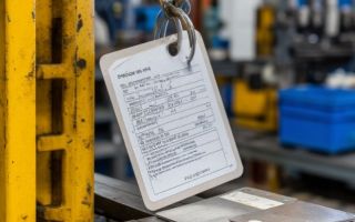 Изготовление бирок для оборудования