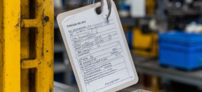 Изготовление бирок для оборудования