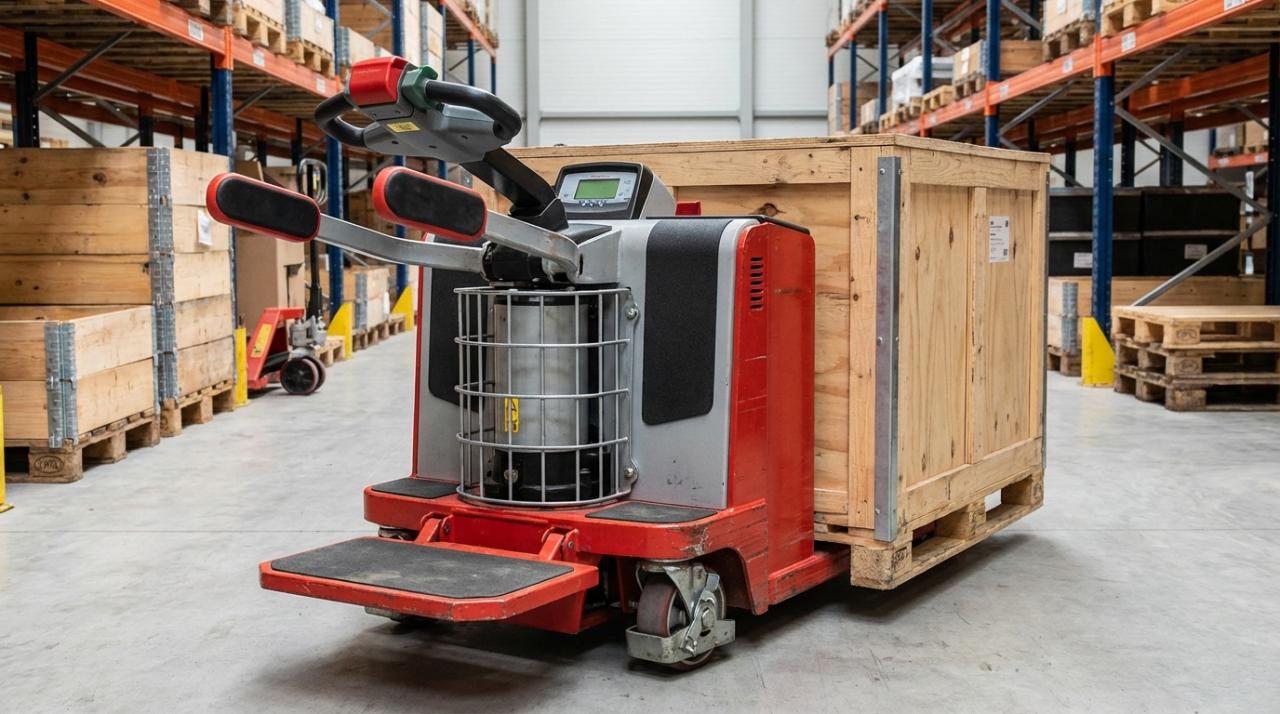 Элементы безопасности в гидравлической тележке-рохле