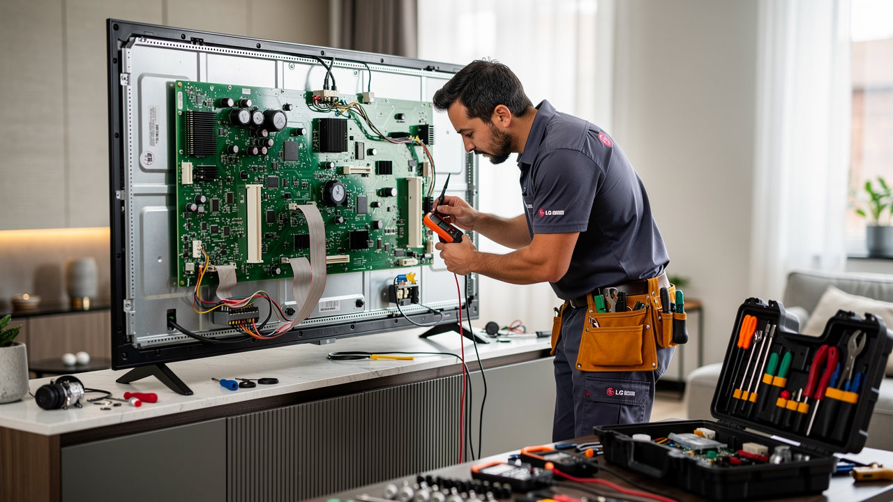 Типичные аппаратные неисправности электроники: специфика диагностики и ремонта техники LG