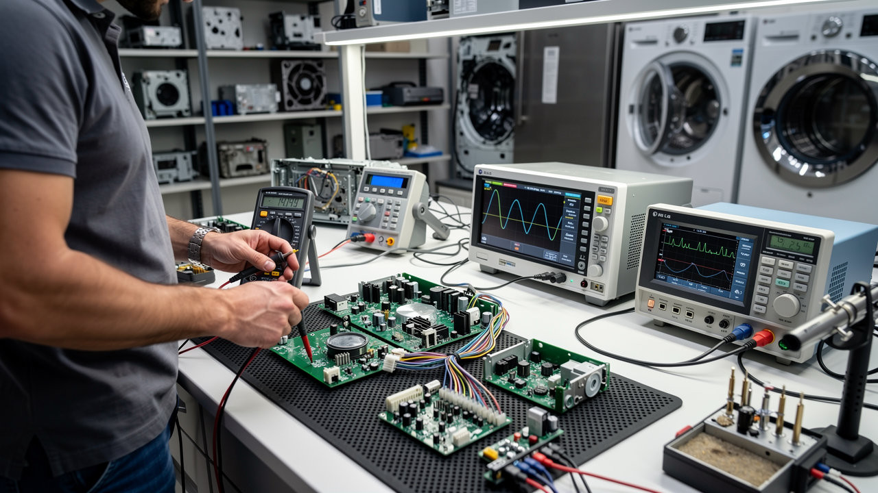 Типичные аппаратные неисправности электроники: специфика диагностики и ремонта техники LG